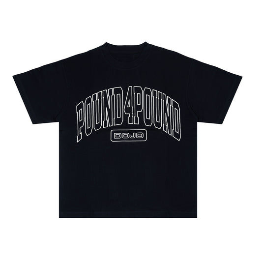 Navy Pound4Pound Heavyweight Varsity Tee