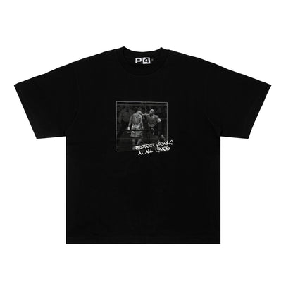 P4P Graphic 'Protect Yoself' Heavyweight Tee