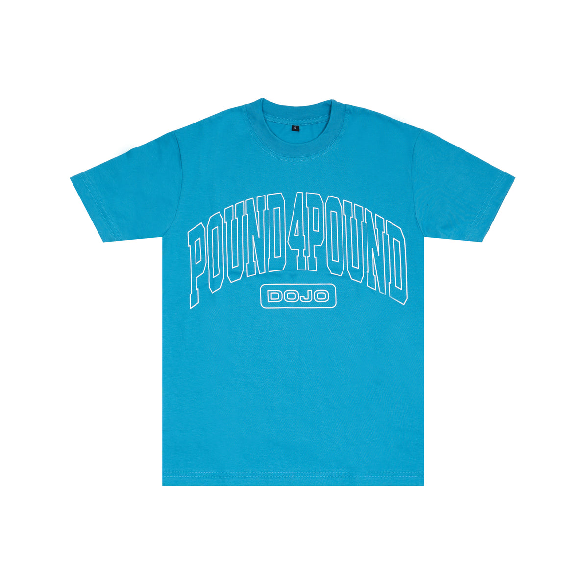 Kids Blue Turquoise Pound 4 Pound Varsity Tee
