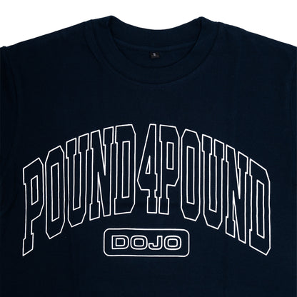 Kids Navy Pound 4 Pound Varsity Tee