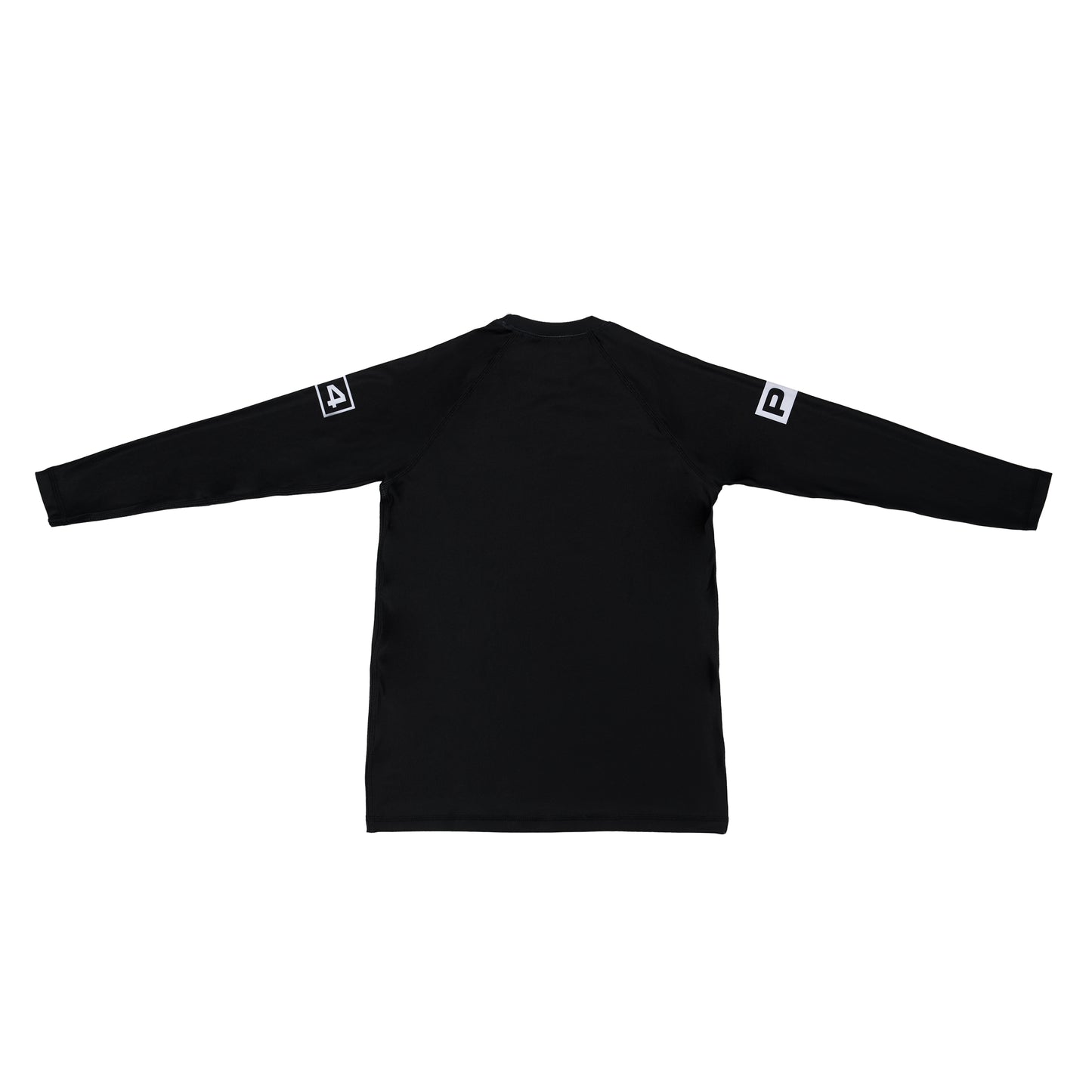 P4P Black Rashguard - Long Sleeve