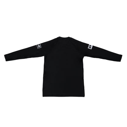 P4P Black Rashguard - Long Sleeve
