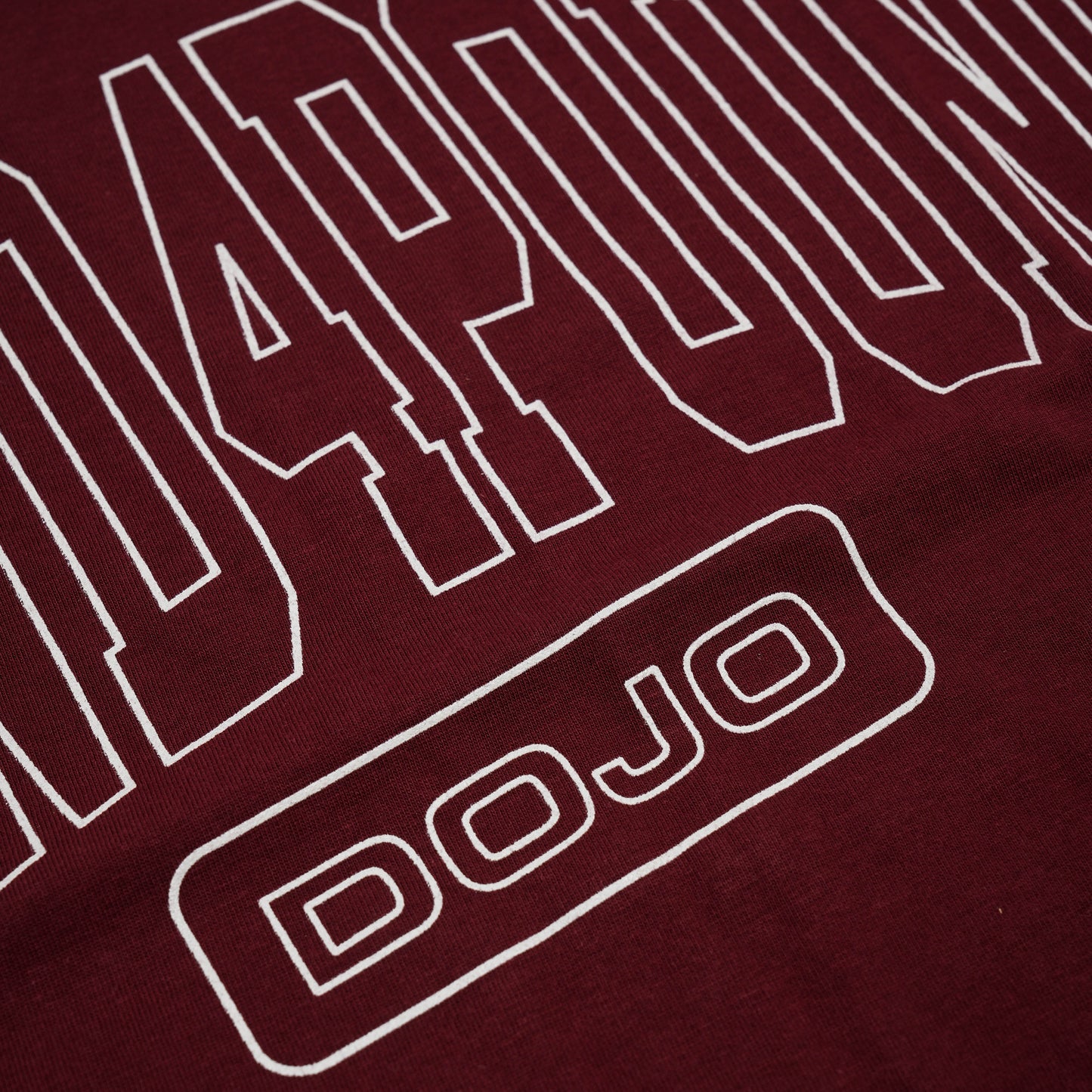 Maroon Pound4Pound Heavyweight Varsity Tee