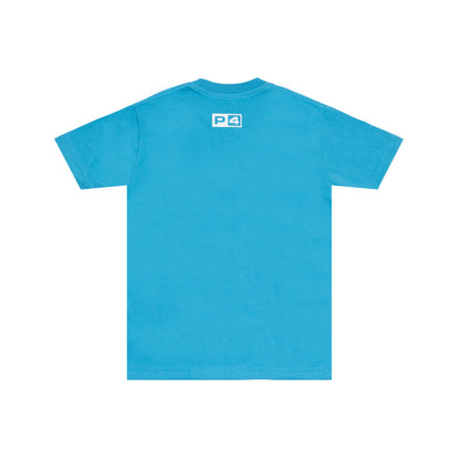 Kids Blue Turquoise Pound 4 Pound Varsity Tee
