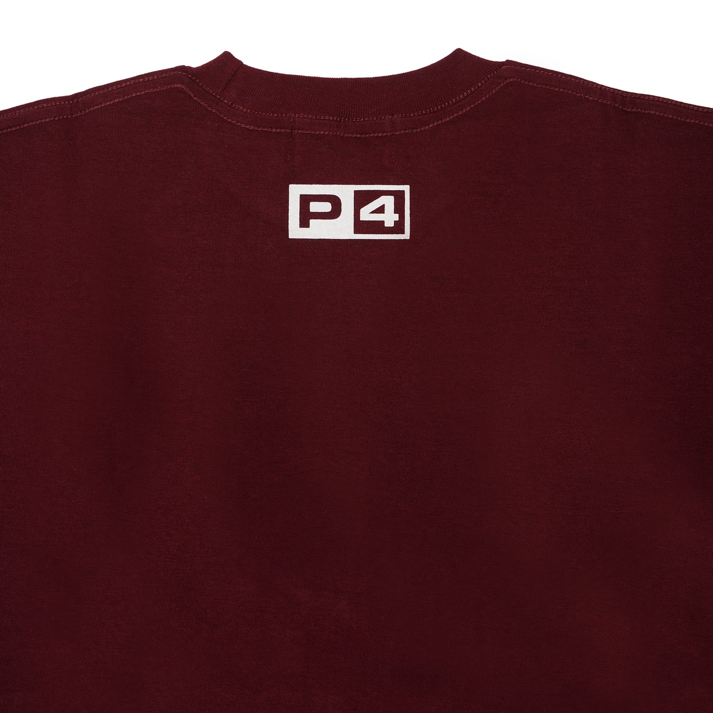 Maroon Pound4Pound Heavyweight Varsity Tee