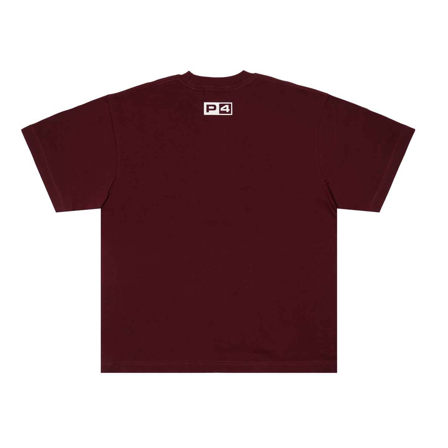 Maroon Pound4Pound Heavyweight Varsity Tee